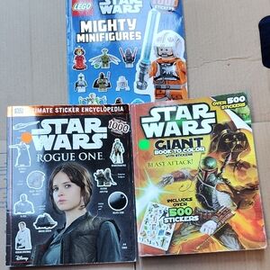LEGO Star Wars Mighty Minifigures & Star Wars Sticker Books Set